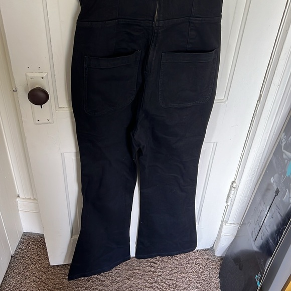 Madewell Denim Flare-Leg Jumpsuit in Bonner Wash - Picture 13 of 16